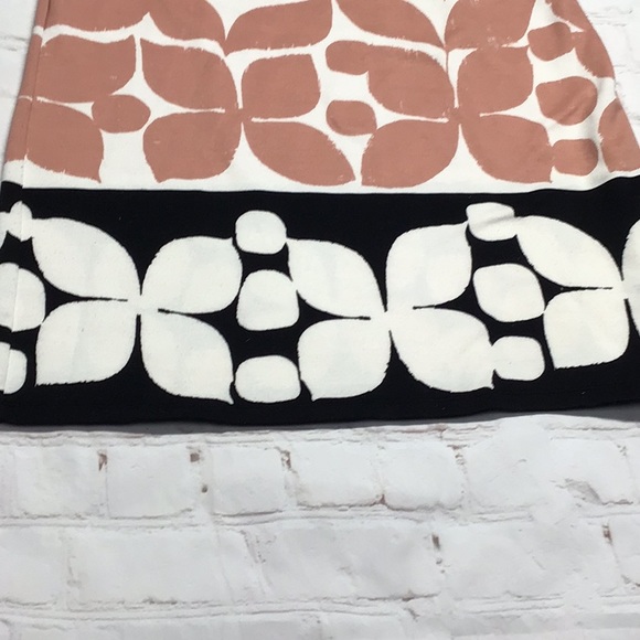 🌼 LONDON TIES DRES.3/4 SLEEVE. PINK PETAL PRINTED SHIFT CASUAL DRESS. SIZE‎ 4 - Picture 2 of 8